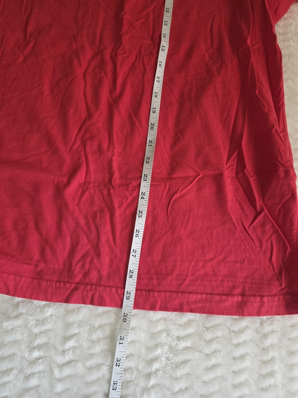 Champion Men’s Classic Logo T-Shirt - Red - Picture 5 of 7